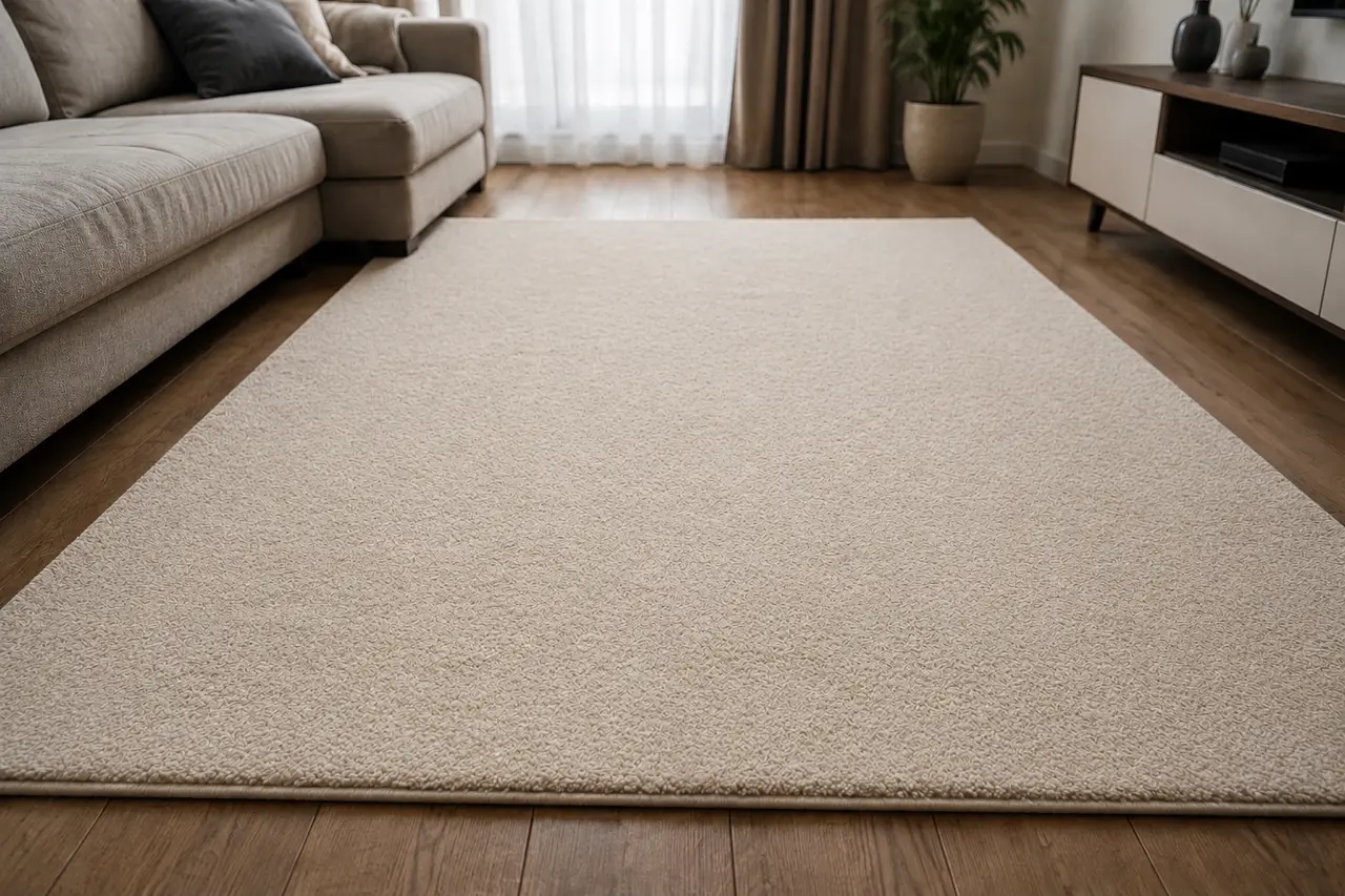 Teppich nach der Reinigung – sauber