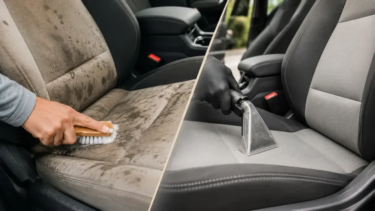 Autositze selber reinigen